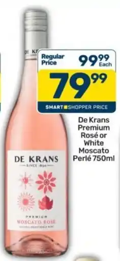 Pick n Pay Liquor De Krans Premium Moscato Rosé offer