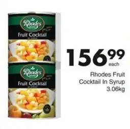 Save Hyper Rhodes Fruit Cocktail In Syrup offer
