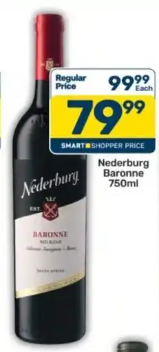 Pick n Pay Liquor Nederburg Baronne offer
