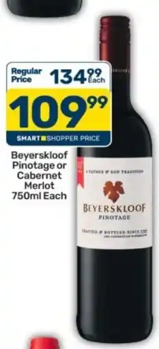 Pick n Pay Liquor Beyerskloof Pinotage offer