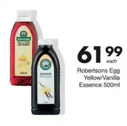 Save Hyper Robertsons Egg Yellow/Vanilla Essence offer