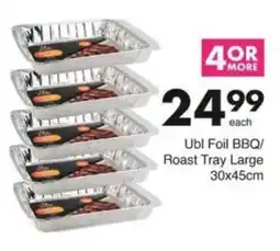 Save Hyper Ubl Foil BBQ/ Roast Tray Large offer