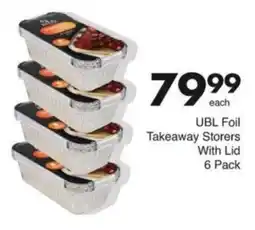 Save Hyper UBL Foil Takeaway Storers With Lid offer