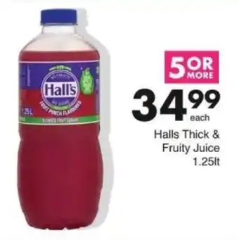 Save Hyper Halls Thick & Fruity Juice offer