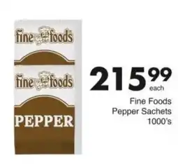 Save Hyper Fine Foods Pepper Sachets offer