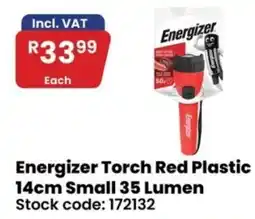 Africa Cash and Carry Energizer Torch Red Plastic offer