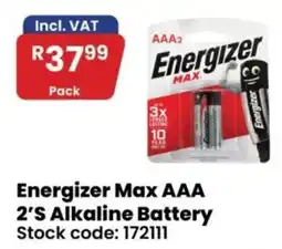 Africa Cash and Carry Energizer Max AAA offer