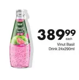 Save Hyper Vinut Basil Seed Drink offer