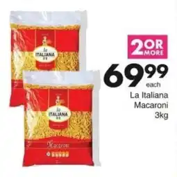 Save Hyper La Italiana Macaroni offer