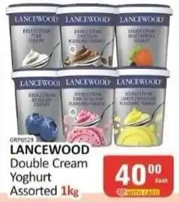 KitKat Cash and Carry LANCEWOOD Double Cream Yoghurt Assorted offer