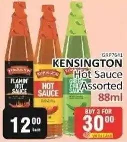 KitKat Cash and Carry KENSINGTON Hot Sauce Assorted offer