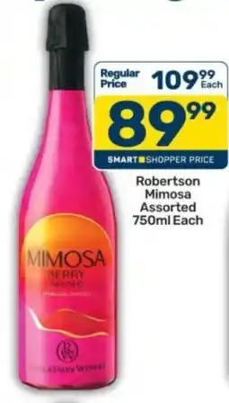 Pick n Pay Liquor Robertson Mimosa Berry Infused Assorted offer