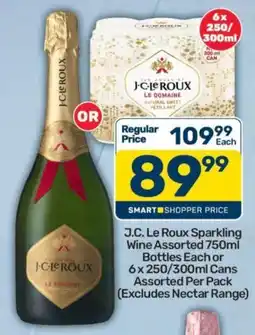 Pick n Pay Liquor J.C. Le Roux Sparkling Wine Assorted offer