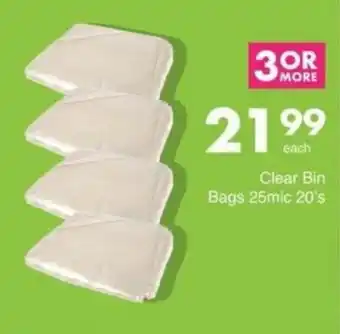 Save Hyper Clear Bin Bags offer