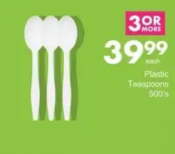 Save Hyper Plastic Teaspoons offer