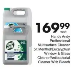 Save Hyper Handy Andy Professional Multisurface Cleaner offer