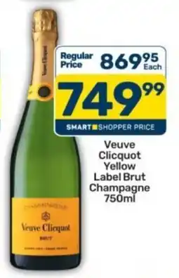 Pick n Pay Liquor Veuve Clicquot Yellow Label Brut Champagne offer