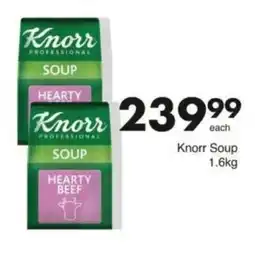 Save Hyper Knorr Professional Soup Hearty Beef offer