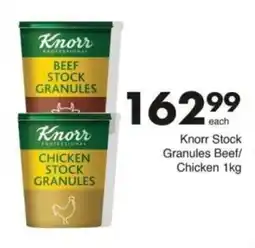 Save Hyper Knorr Stock Granules Beef/Chicken offer