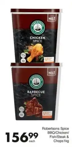 Save Hyper Robertsons Spice BBQ/Chicken/Fish/Steak & Chops offer