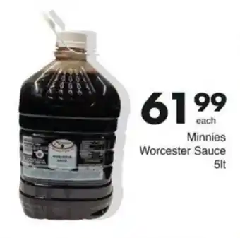 Save Hyper Minnies Worcester Sauce offer