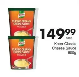 Save Hyper Knorr Classic Cheese Sauce Powder offer