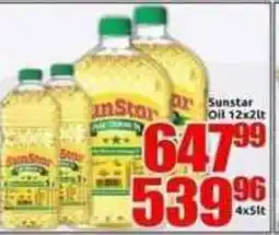 Three Star Cash and Carry Sunstar Oil offer