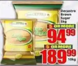 Three Star Cash and Carry Decastro Brown Sugar offer