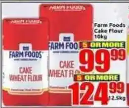Three Star Cash and Carry Farm Foods Cake Wheat Flour offer