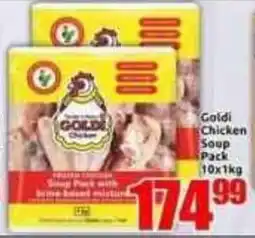 Three Star Cash and Carry Goldi Chicken Soup Pack offer
