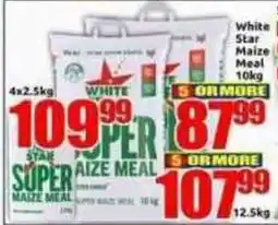 Three Star Cash and Carry White Star Super Maize Meal offer