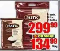 Three Star Cash and Carry Tastic Rice offer