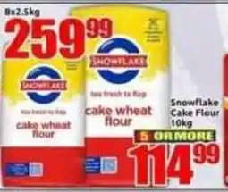 Three Star Cash and Carry Snowflake Cake Wheat Flour offer