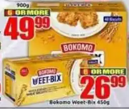 Three Star Cash and Carry Bokomo Weet-Bix offer