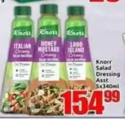 Three Star Cash and Carry Knorr Salad Dressing Assorted offer
