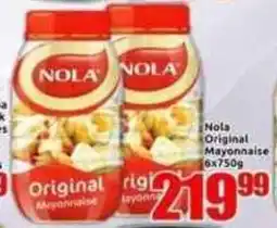 Three Star Cash and Carry Nola Original Mayonnaise offer