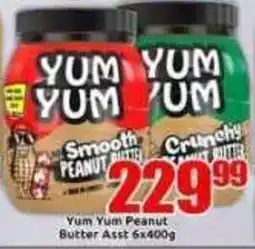 Three Star Cash and Carry Yum Yum Peanut Butter Assorted offer