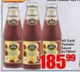 Three Star Cash and Carry All Gold Tomato Sauce offer