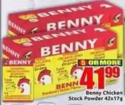 Three Star Cash and Carry Benny Chicken Stock Powder offer