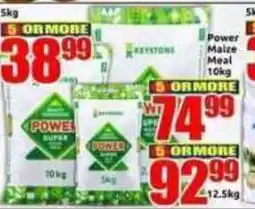 Three Star Cash and Carry Power Maize Meal offer