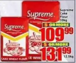 Three Star Cash and Carry Supreme Cake Wheat Flour offer