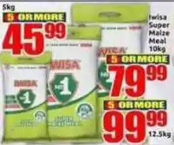 Three Star Cash and Carry Wisa Super Maize Meal offer