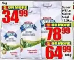 Three Star Cash and Carry Super White Maize Meal offer