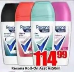 Three Star Cash and Carry Rexona Roll-On Assorted offer