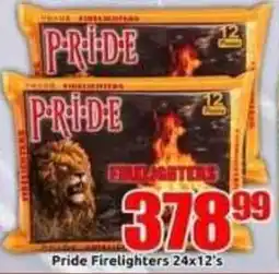 Three Star Cash and Carry Pride Firelighters offer