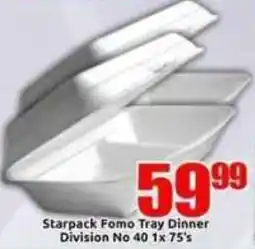 Three Star Cash and Carry Starpack Fomo Tray Dinner offer