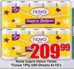 Three Star Cash and Carry Nova Supra Deluxe Toilet Tissue offer