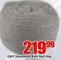 Three Star Cash and Carry GMT Steelwool Bulk Roll offer