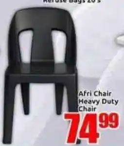 Three Star Cash and Carry Afri Chair Heavy Duty Chair offer