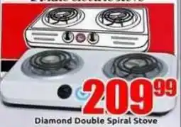 Three Star Cash and Carry Diamond Double Spiral Stove offer